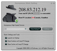 Anonymous Web Surfing screenshot